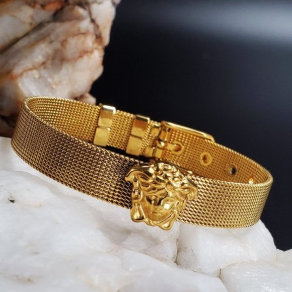 GG Unique Jewelry Jewelry - Contemporary Bracelet Melchior/Gold plated